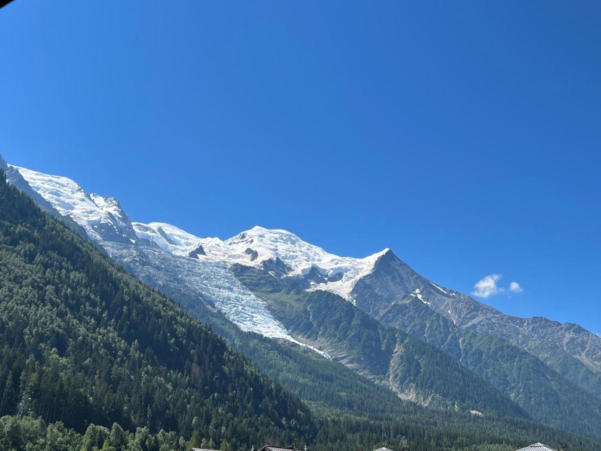Mont Blanc 43, Vue Mont Blanc , Balcon, Parking Apartment Chamonix Luaran gambar