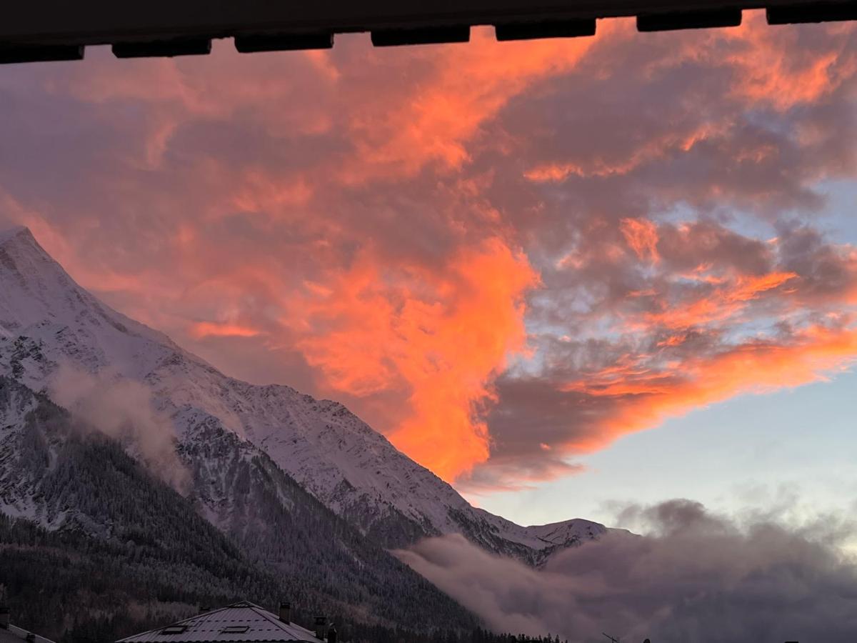 Mont Blanc 43, Vue Mont Blanc , Balcon, Parking Apartment Chamonix Luaran gambar